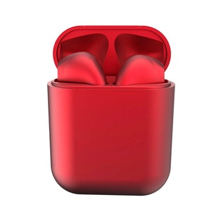 audifono, plástico, rojo, 5.5*4.3*2.3 centimetros, inalambricos conestuche cargador