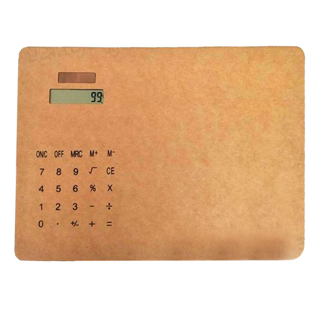 [P265982] mouse pad, , , 20.8*28.4 cm con , calculadora plastica integrada natural