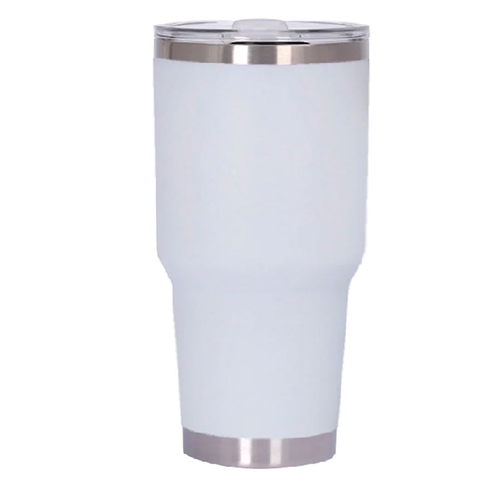 [P294020] vasos, acero inoxidable, , 30 onzas, blanco mate