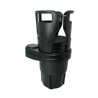 porta vasos, plástico, negro, 18.6*6.6 centimetros, adaptable para carro