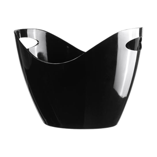 hielera, plástico, negro, 10 litros, con agarradores