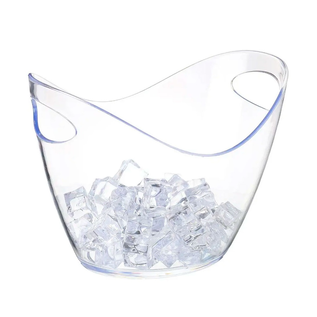 [H541139] hielera, plástico, transparente, 3.5 litros, rise