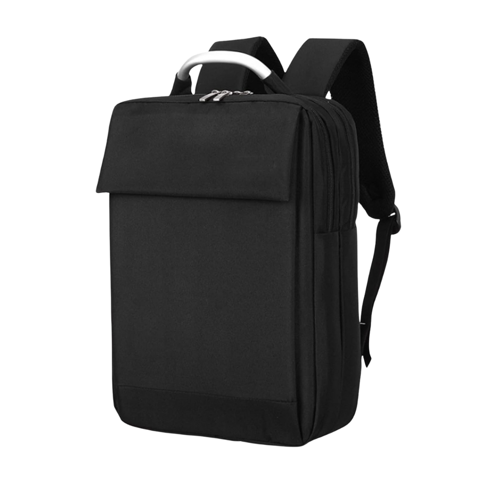 [E389245] mochila, oxford, negro, 41*30*13 , lusa