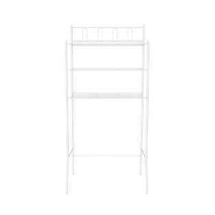 organizador, metal, blanco,  nd, para baño