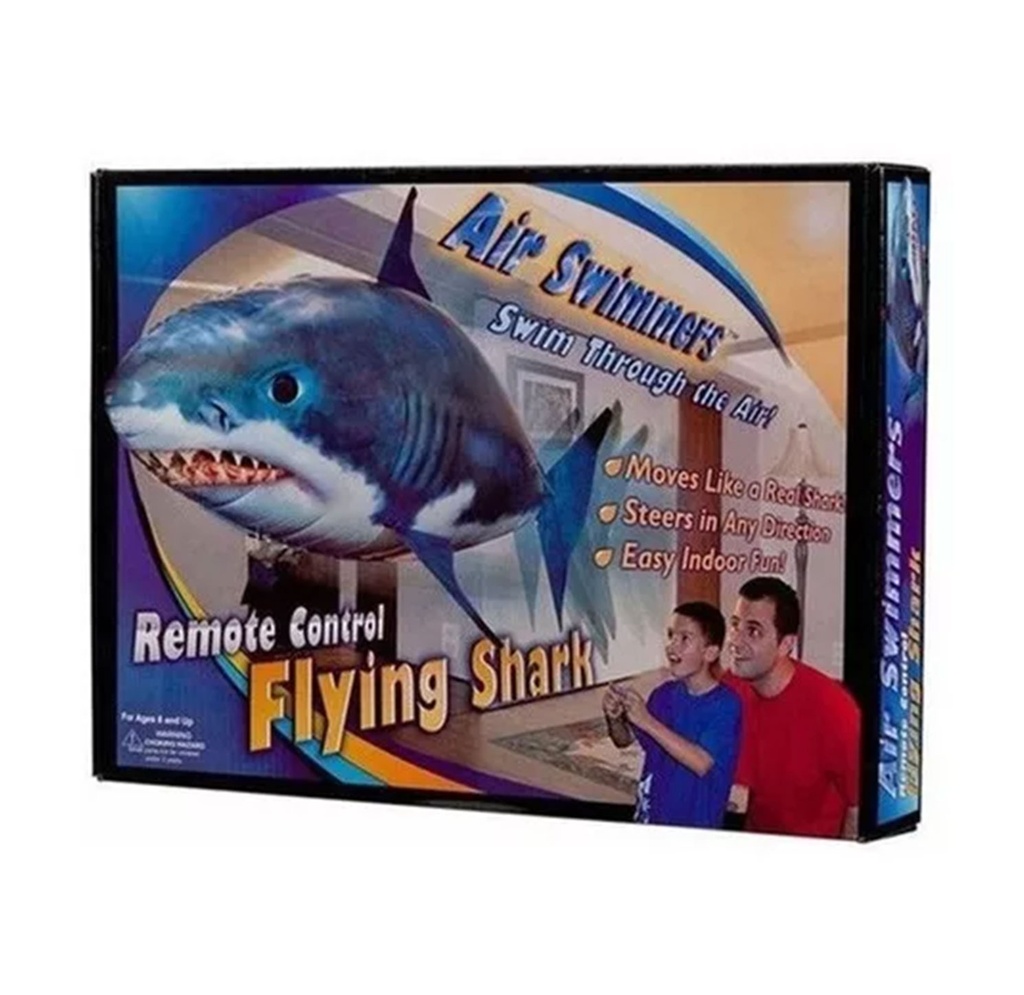 [J120533] juguete, plástico, surtido,  nd, tiburon inflable volador