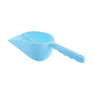 Pala, Plástico, Celeste, 24*8 Centimetros, Para Mascota   