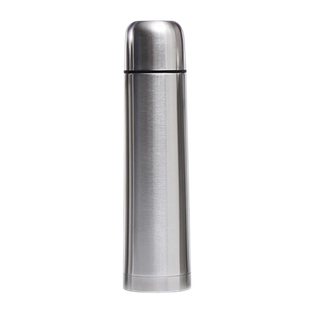 Termo, Acero Inoxidable, Plateado, 500 Ml , Bala Doble Pared      