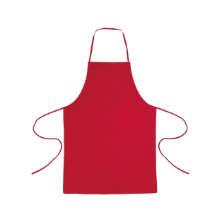 Gabacha, Poliester, Rojo, 60*73 Centimetros, Para Cocina