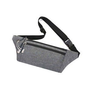 Cangurera, Oxford, Gris, 33*12 Centimetros, Ultra Slim 