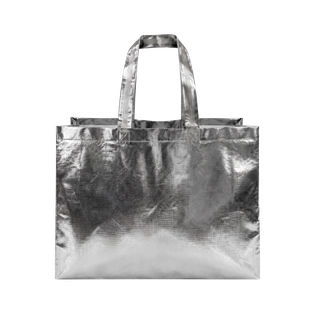 Bolsa, Ecologica, Plateado, 40*30*10 Centimetros, Aluminizada
