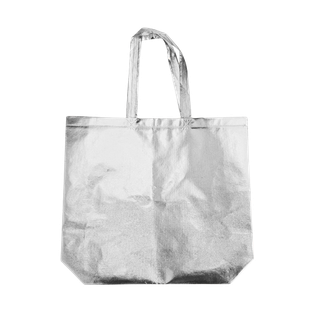 Bolsa, Ecologica, Plateado, 40*30*10 Centimetros, Aluminizada