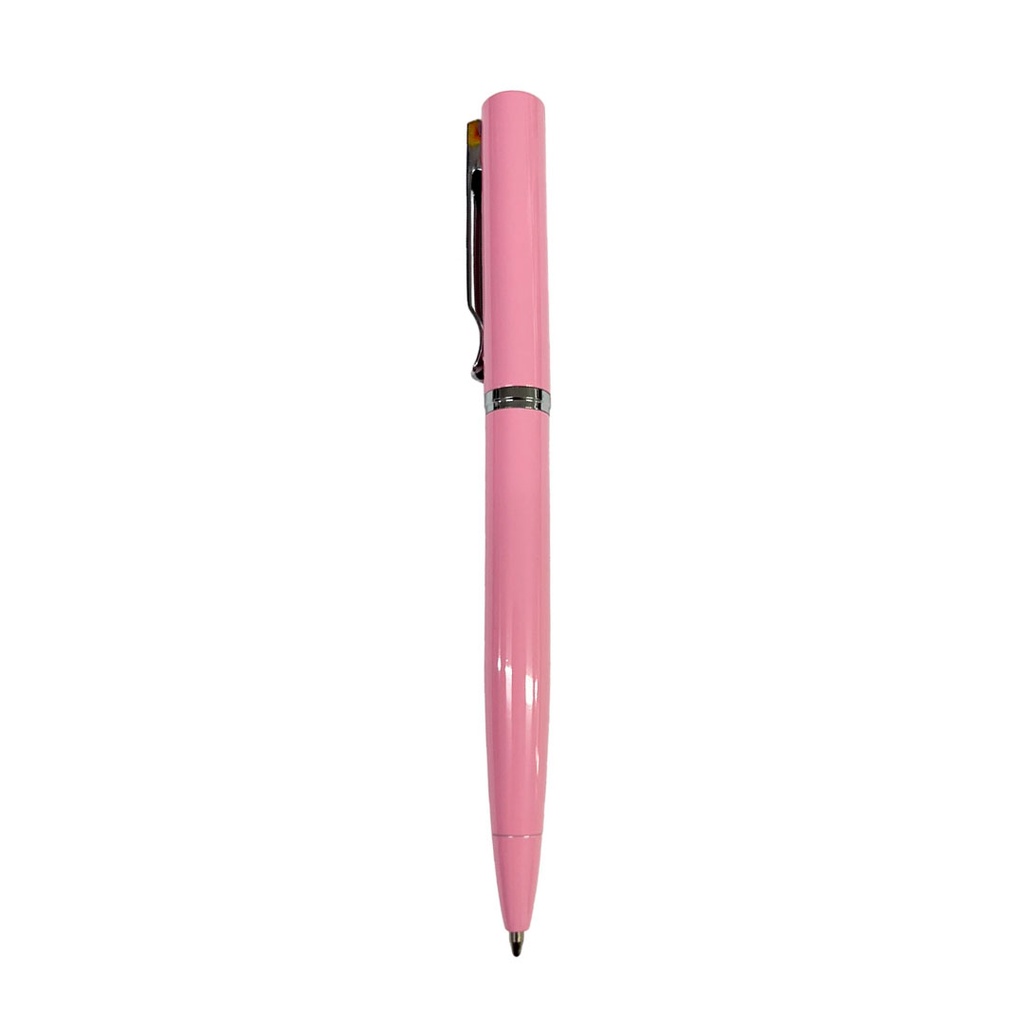 [P286066] Lapiceros, Acero Inoxidable, Rosado, 14 Centimetros, Fountain Plateado