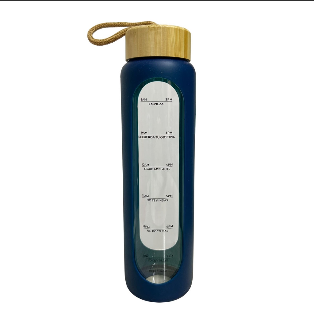 [P251330] Pachon, Borosilicato, Azul Oscuro, 100 Ml , 7.8*28.5cm Con Manga De Color