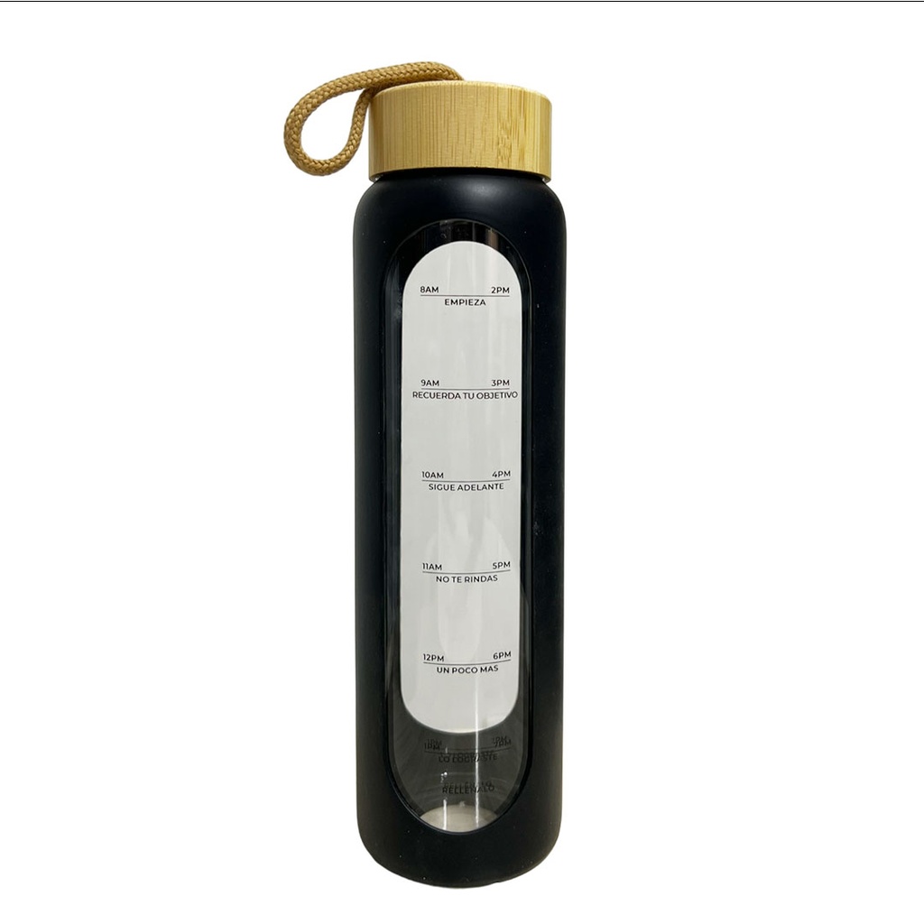 [P251329] Pachon, Borosilicato, Negro, 1000 Ml , 7.8*28.5cm Con Manga De Color
