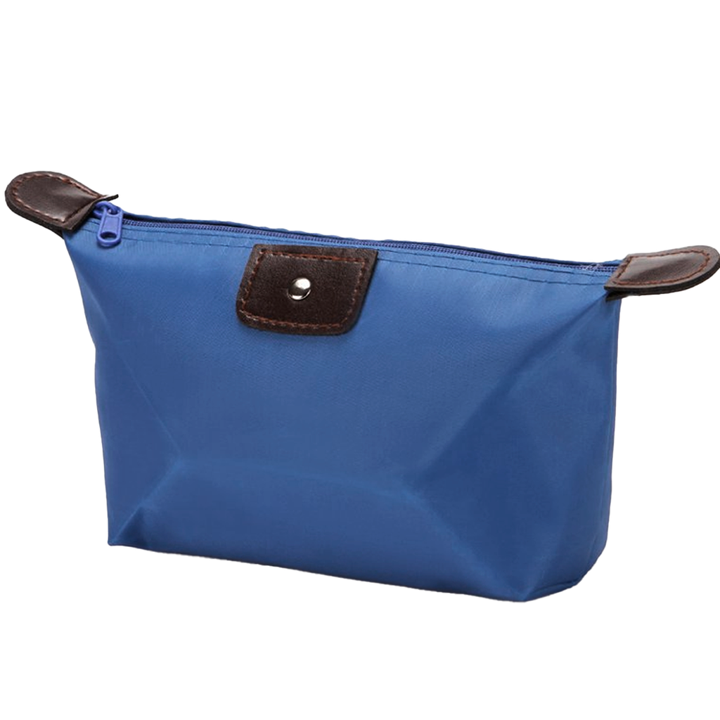 [B610047] COSMETIQUERA, POLIESTER, AZUL REFLEX, 17*11*6 cm, ATELIER