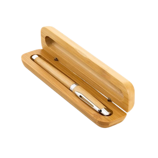 Lapicero Bambú Natural 14 cm