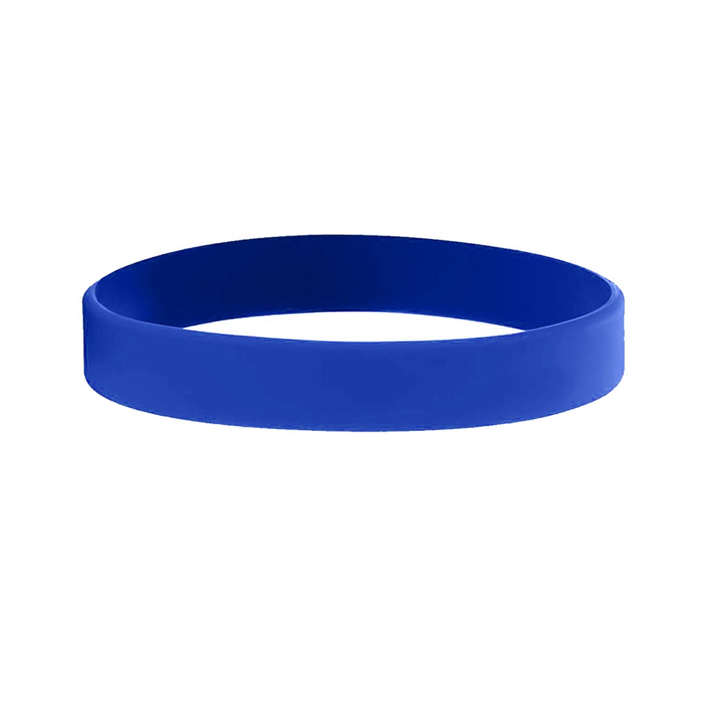 [P266069] Pulsera Silicón Azul 20.2*1.2*0.2cm