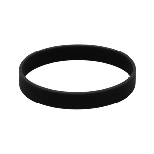 Pulsera Silicón Negro 20.2*1.2*0.2cm