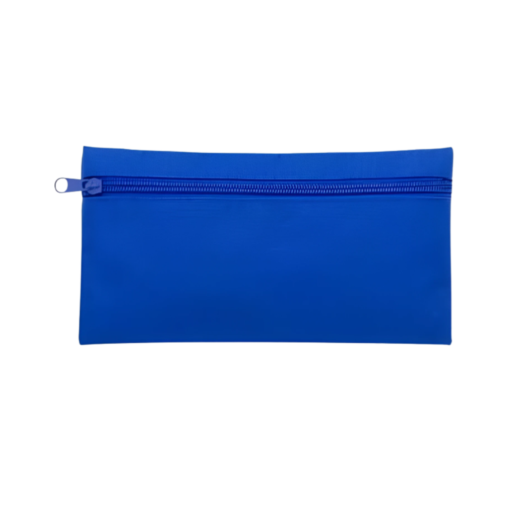 [E389288] Estuche Tela Oxford Azul 22*12cm