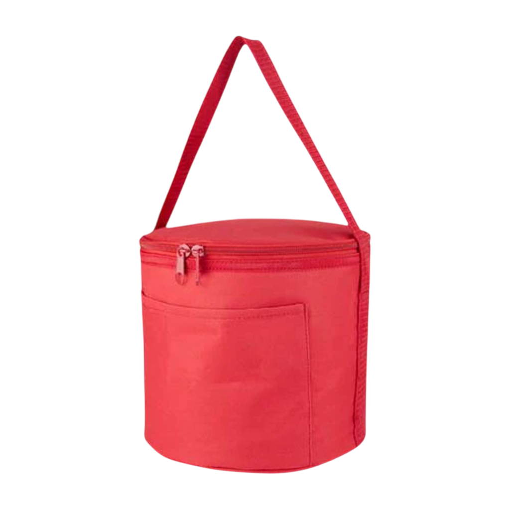 [P251274] Loncherita Poliester Rojo 20*18 Cm Ejecutiva