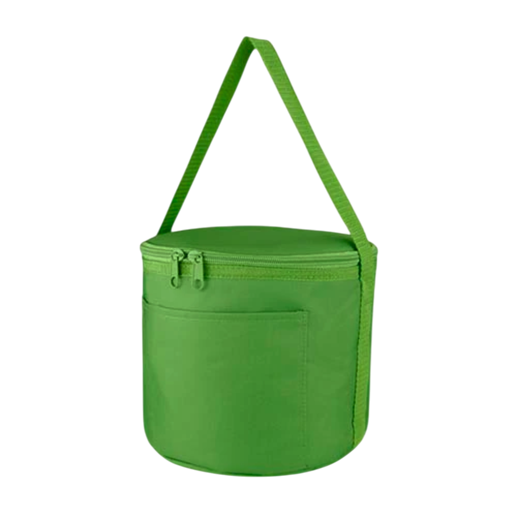 [P251342] Loncherita Poliester Verde 20*18 CM Ejecutiva