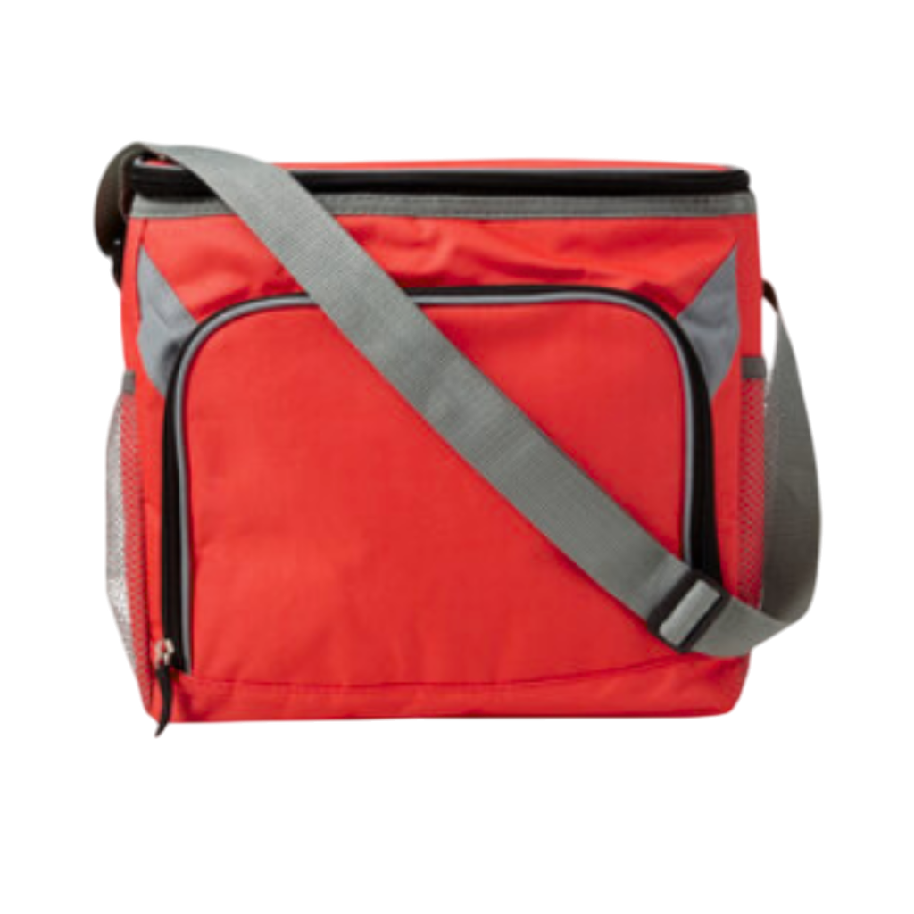 [P251298] Hielera Poliester Rojo 30*20*27 Cm Sport Viajera