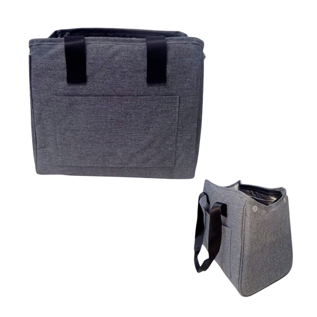 [P251344] Lonchera Oxford Gris Ledu