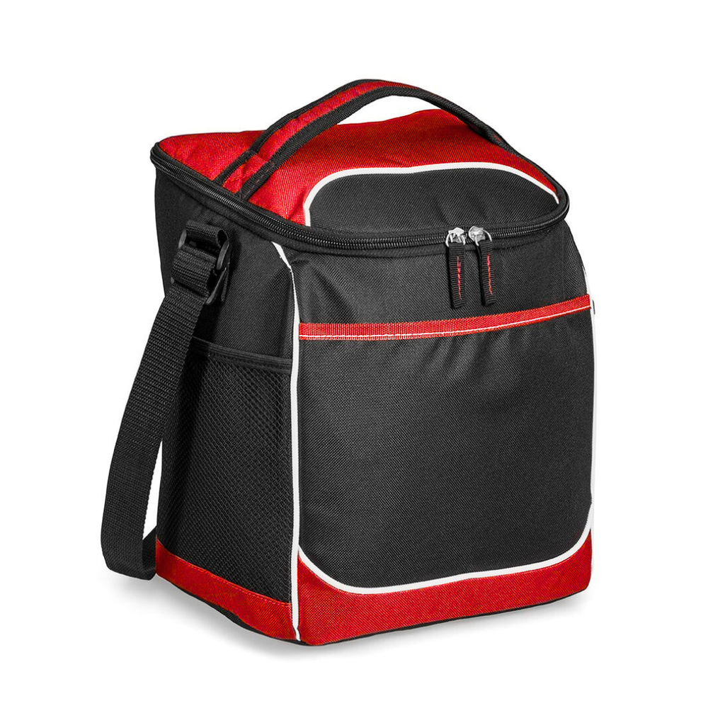 [P251280] Hielera Oxford Rojo  24*18*28 Cm Viajera