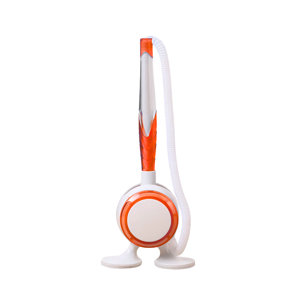 [P286082] Lapiceros Plástico Rojo 16.5 Cm Comic Base Adhesiva Y Resorte De 1 Metro