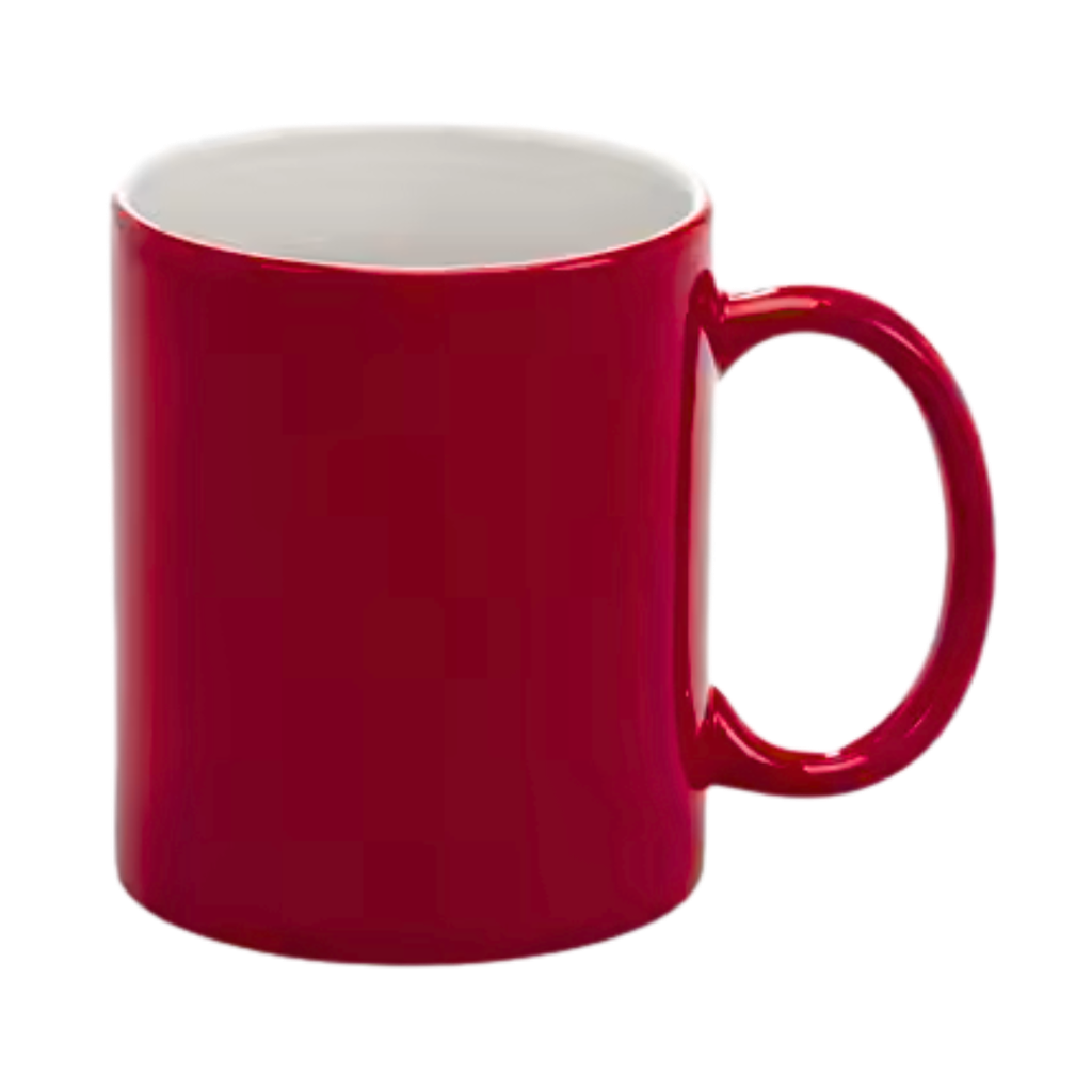 [P251351] Taza Cerámica Rojo 11 Oz Magica Con Diseño Dia De La Madre