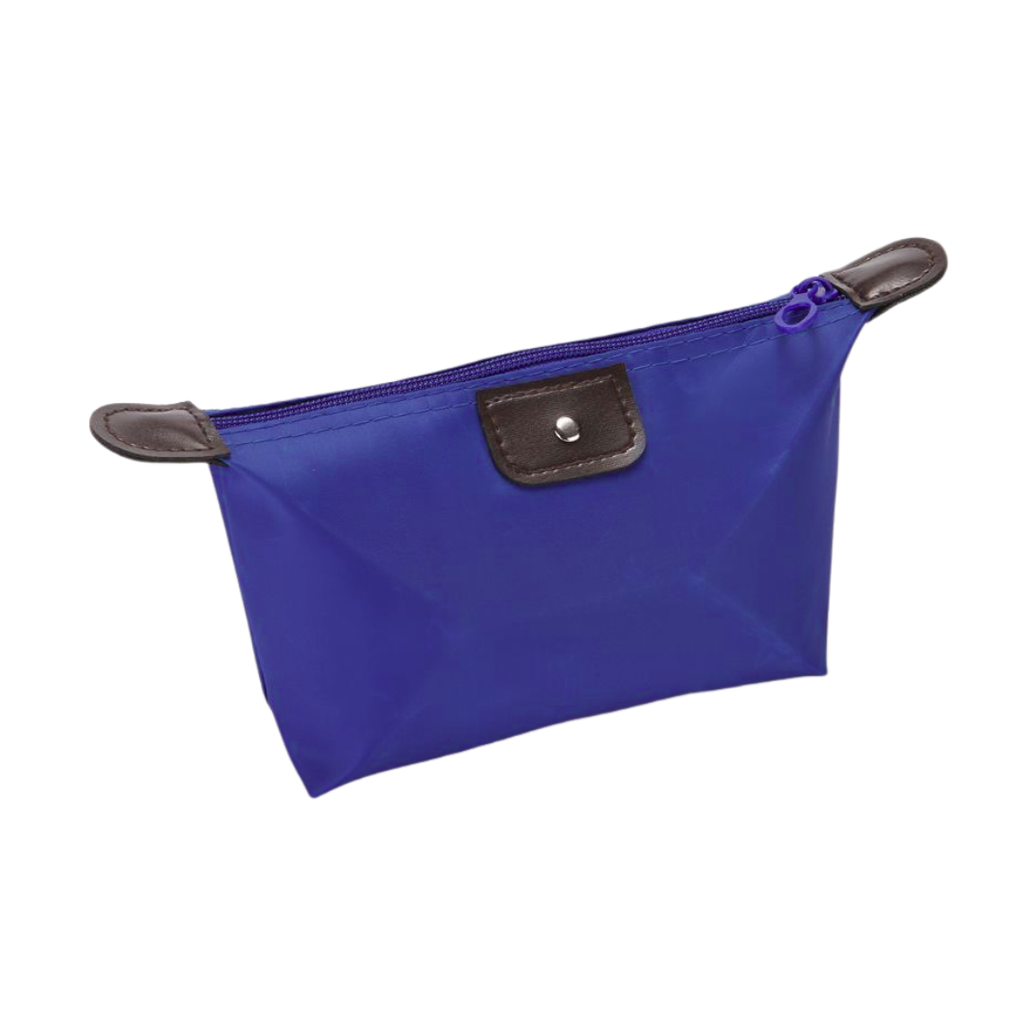 [B664011] Cosmetiquera Poliester Azul Oscuro 17*11*6 Cm Atelier