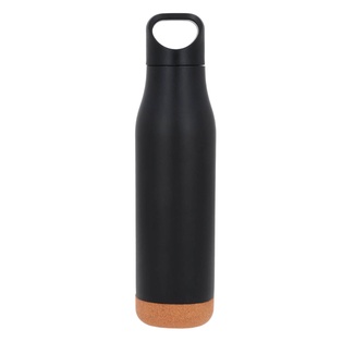 Pachon Acero Inoxidable Negro 501 Ml Ocampa Doble Pared Base de Corcho 7*27.3