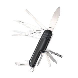 Navaja Acero Inoxidable negro 11 Funciones
