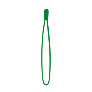 Jareta Silicón verde 12.5 cm para pachon Miso