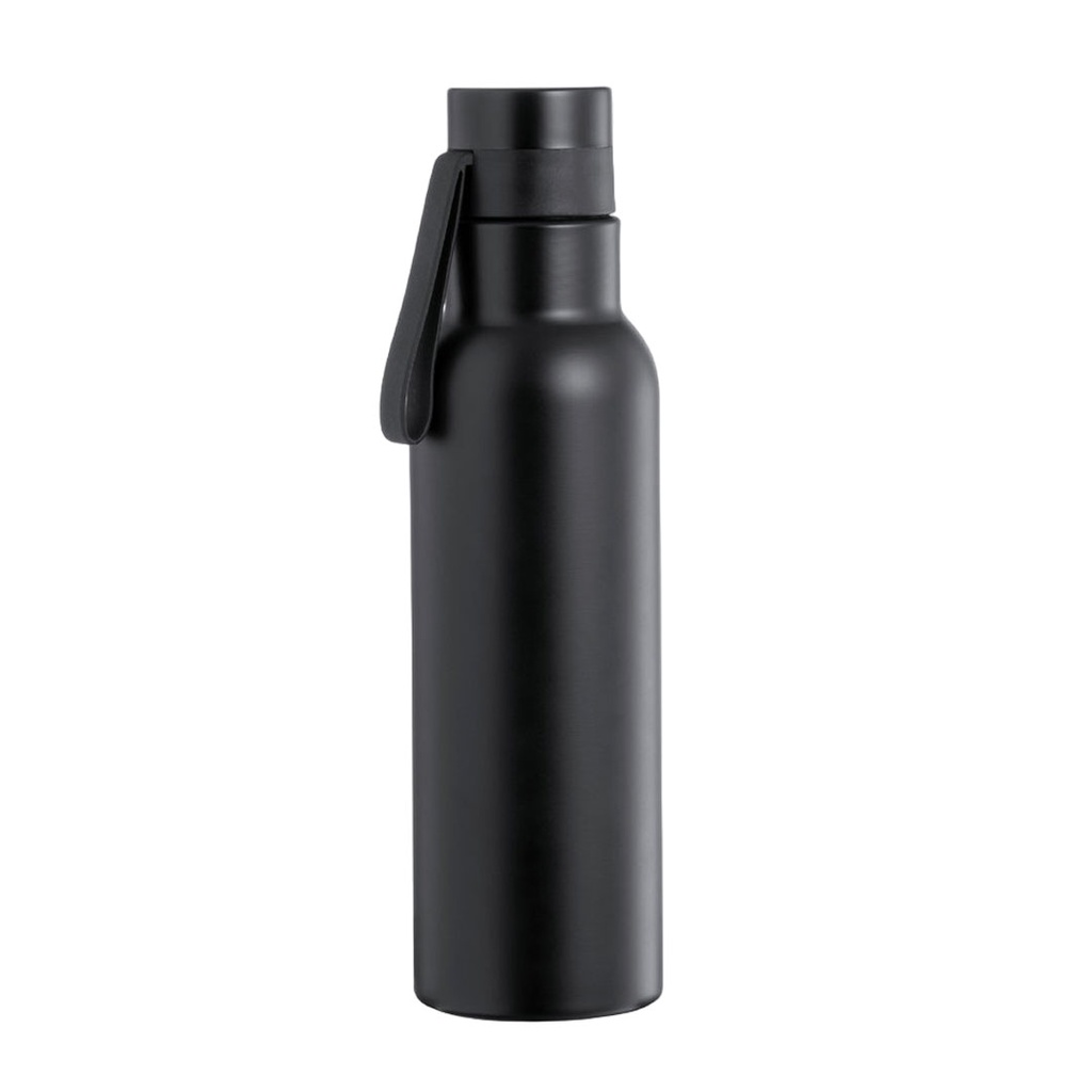 [P251366] Pachon Acero Inoxidable negro 500 ml Saru doble pared 6.7*24.5