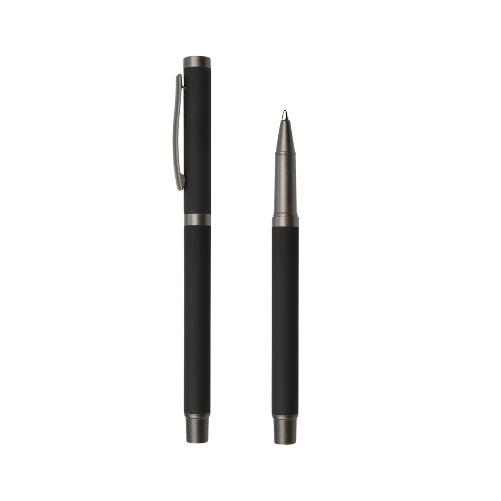 [P286114] Lapiceros aluminio negro Arrow