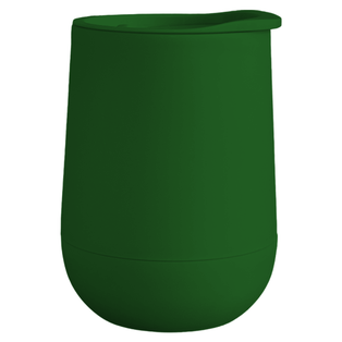 Vaso Fibra de trigo verde 350 ml Vinero doble pared 8*9*12 cm