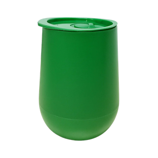 Vaso Fibra de trigo verde 350 ml Vinero doble pared 8*9*12 cm