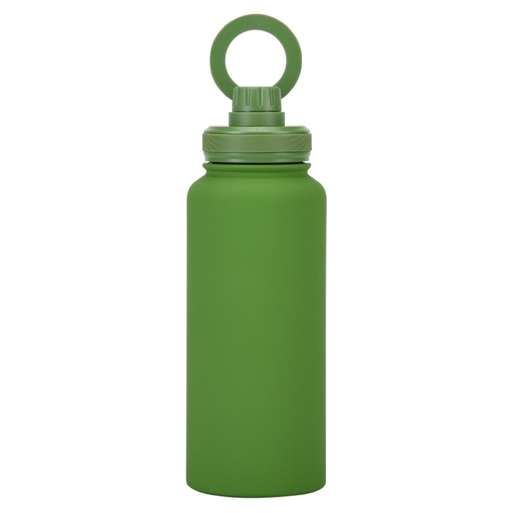[P251392] Pachon Acero Inoxidable Verde 20*14*5 Cm Pose Con Tapa Posacelular