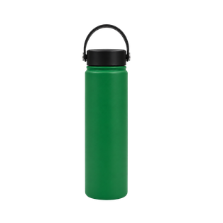 Termo Acero Inoxidable Verde 24 oz Travel Doble Pared