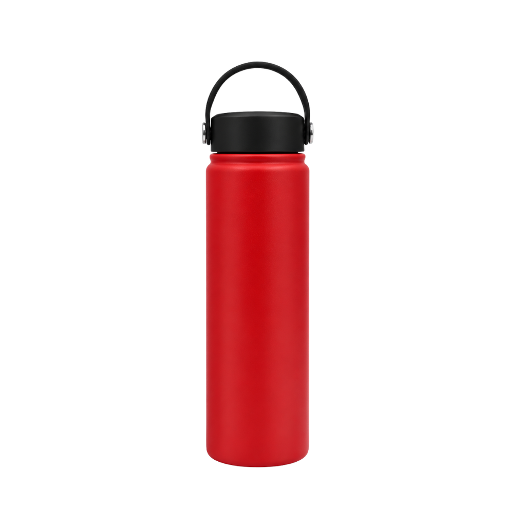 [P251408] Termo Acero Inoxidable Rojo 24 oz Travel Doble Pared