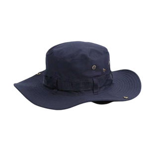 Sombrero Poliester azul oscuro zafari