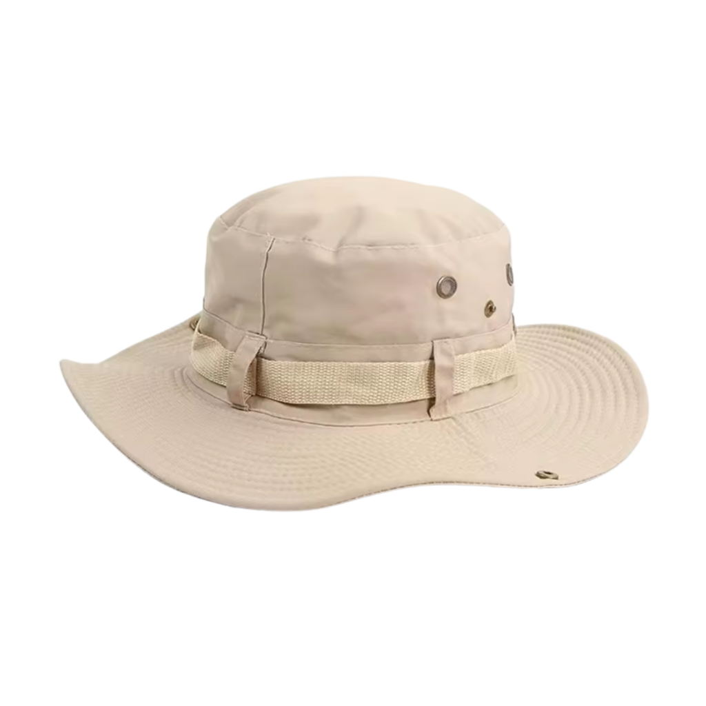 [P266158] Sombrero Poliester beige zafari