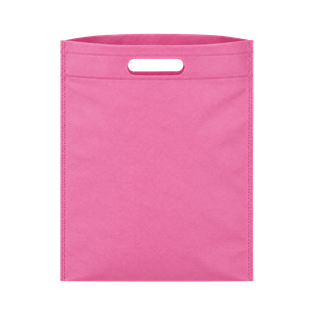Bolsa, Tela Ecológica rosado 37*32*8.5 cm sobre sellada 70 gr