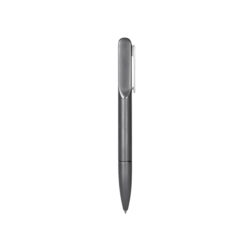 [P286181] Lapiceros metal plateado spark con luz al grabado