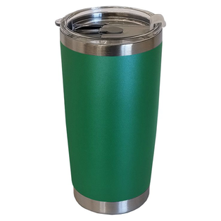 Vaso Acero inoxidable verde mate 20 oz térmico doble pared