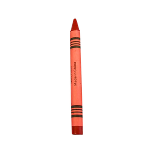 Crayón Cera rojo 8 Cm Unidad
