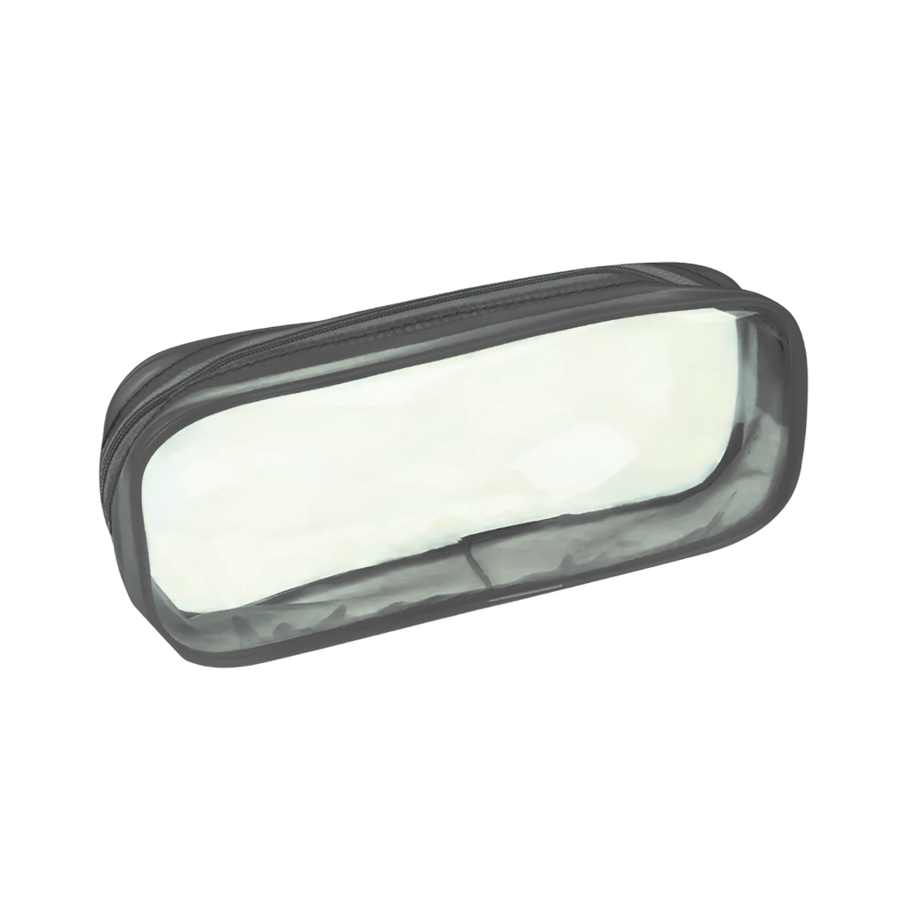 [P298104] Estuche Pvc negro 20.5*8.5*4 cm de ventana