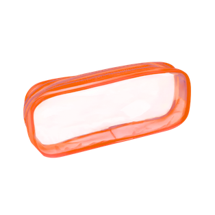 Estuche Pvc rojo 20.5*8.5*4 cm de ventana