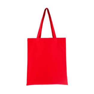Bolsa Ecologica Rojo 40*35 cm Plana Sellada 80gsm